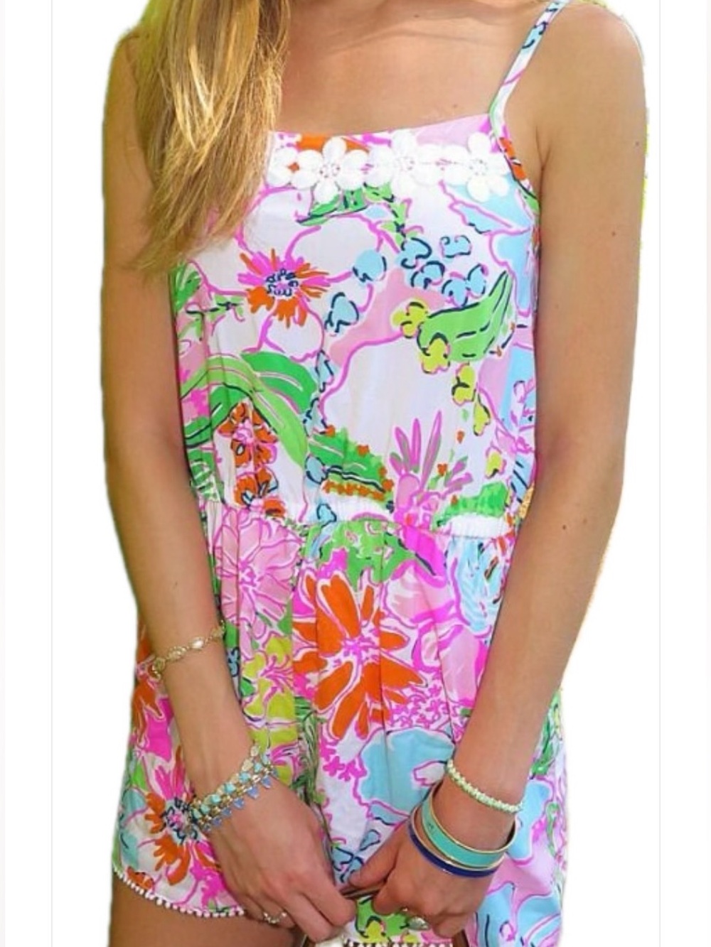 LILLY PULITZER GIRL’s NOSIE POSIE ROMPER
